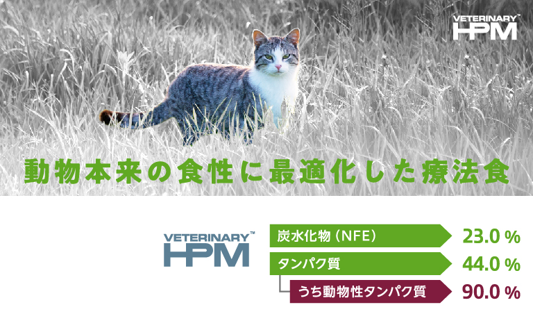 VETERINARY HPM 猫用 ストルバイト&シュウ酸塩結石 1㎏|ビルバック